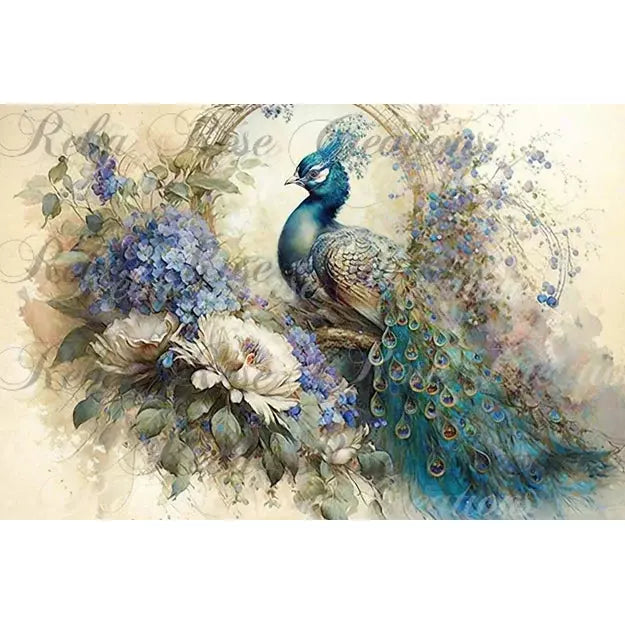 0324 - Rice Paper - Reba Rose Creations - Fancy Feathers