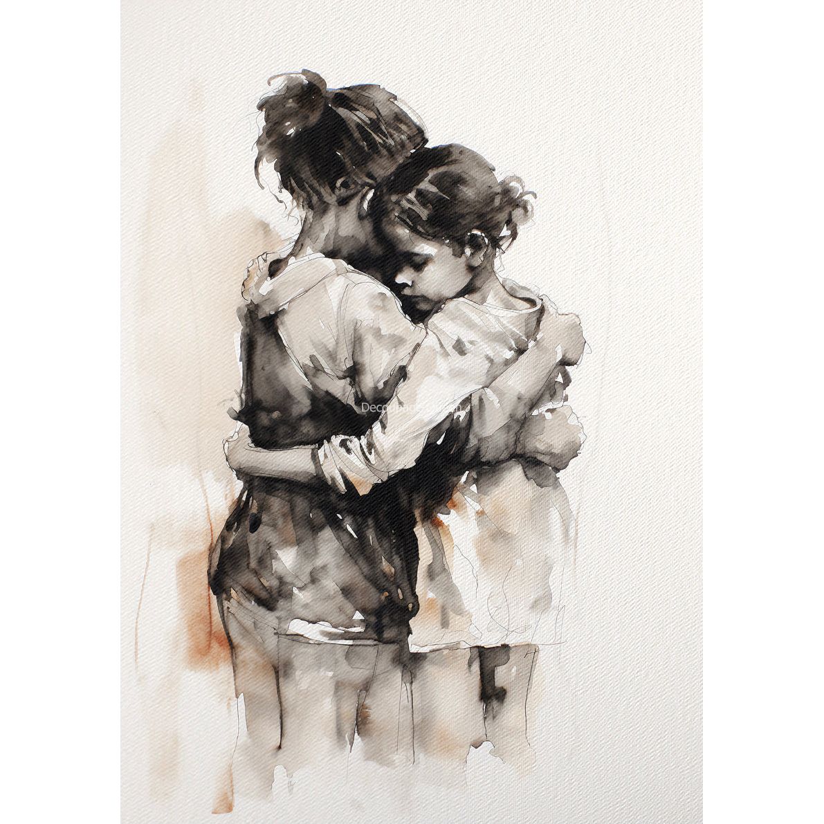 0591 - Rice Paper - Decoupage Queen - Andy Skinner Angels Everything will be OK