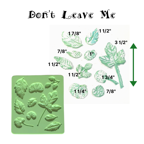 DON'T LEAVE ME Silicone Mould