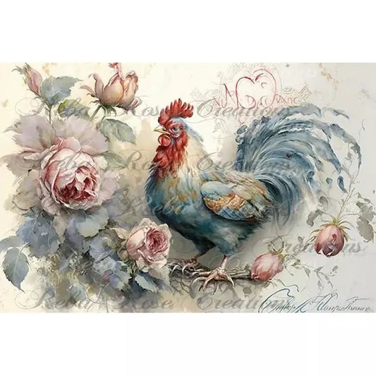 0303 - Rice Paper - Reba Rose Creations - Shabby Chicken