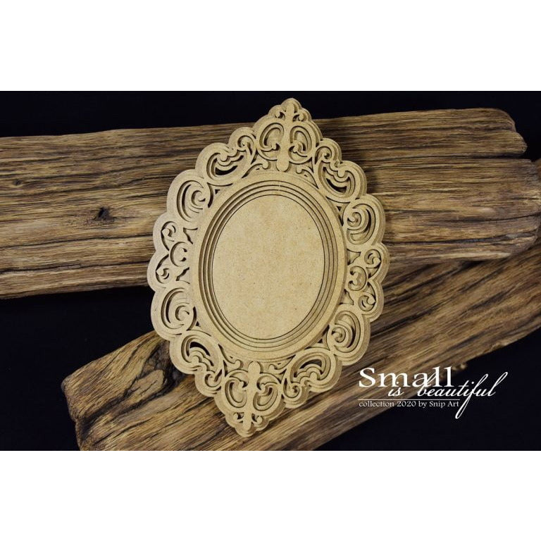 SnipArt Small is Beautiful Layered Frame 1 - HDF - 8.5" x 5.9" x 1/8"