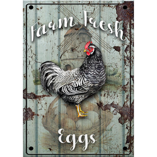 0642 - Rice Paper - Decoupage Queen - Farm Fresh Eggs