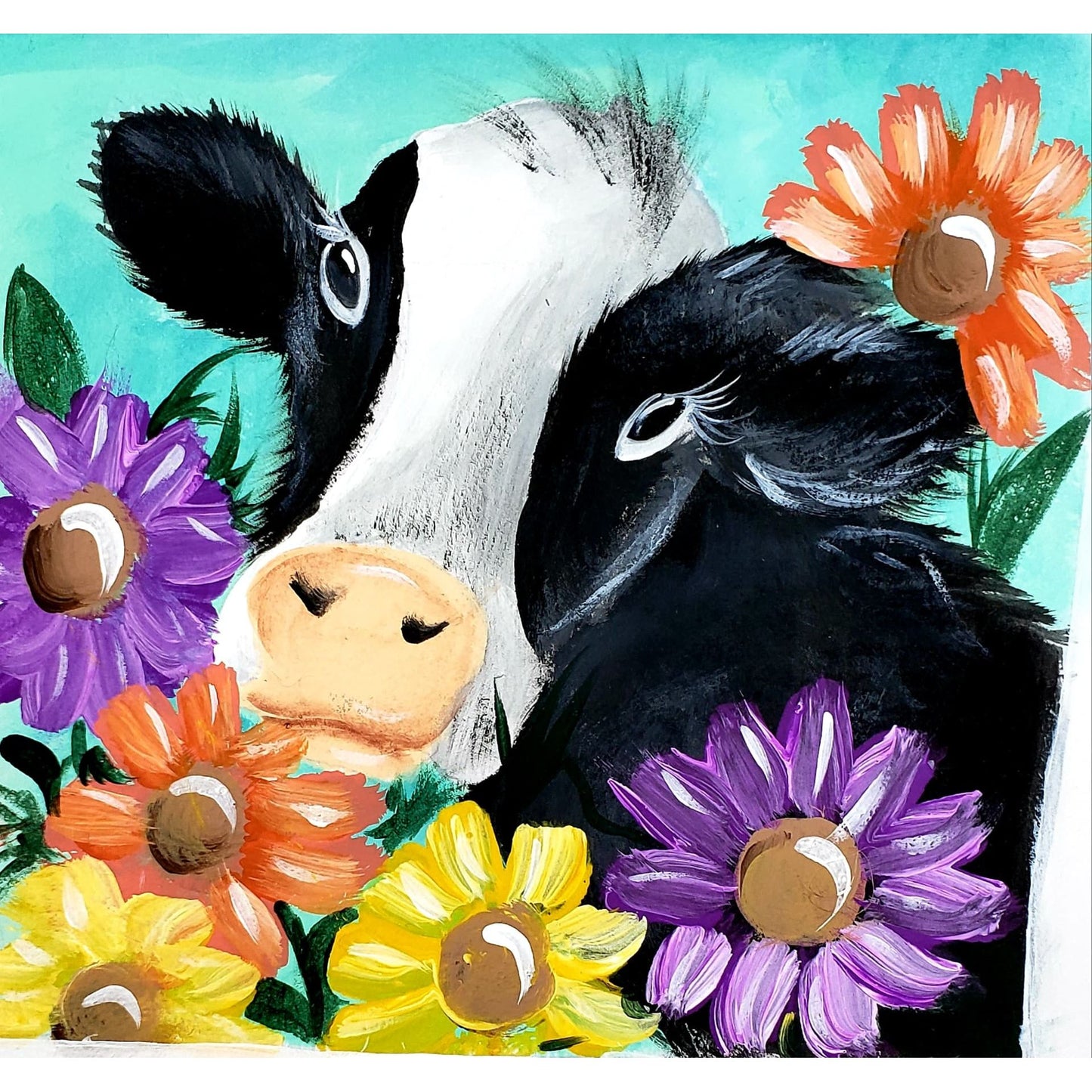 Moo Y'all - Online Paint Party 8/18/2023