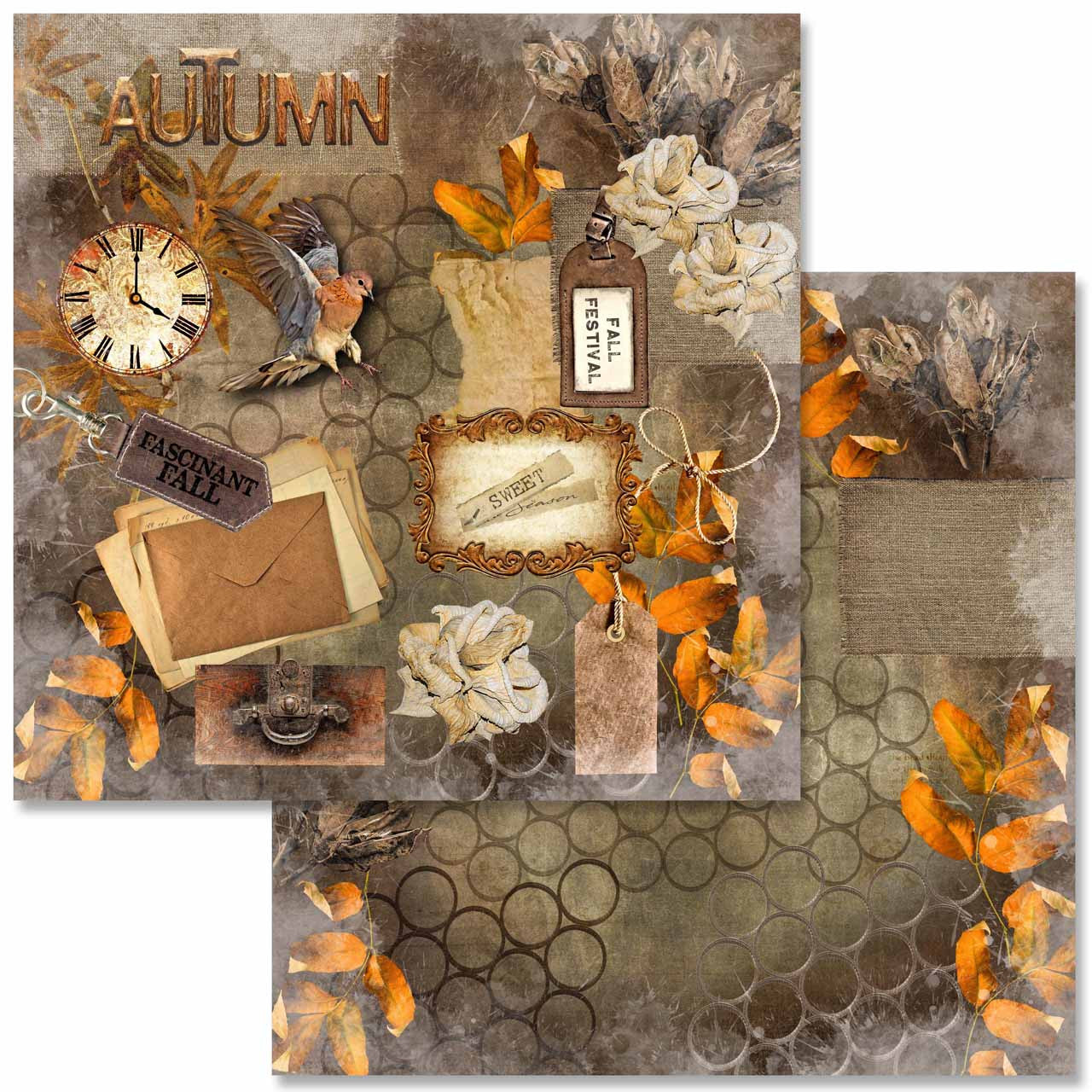 Sweet Autumn Scrapbook Set - Mini