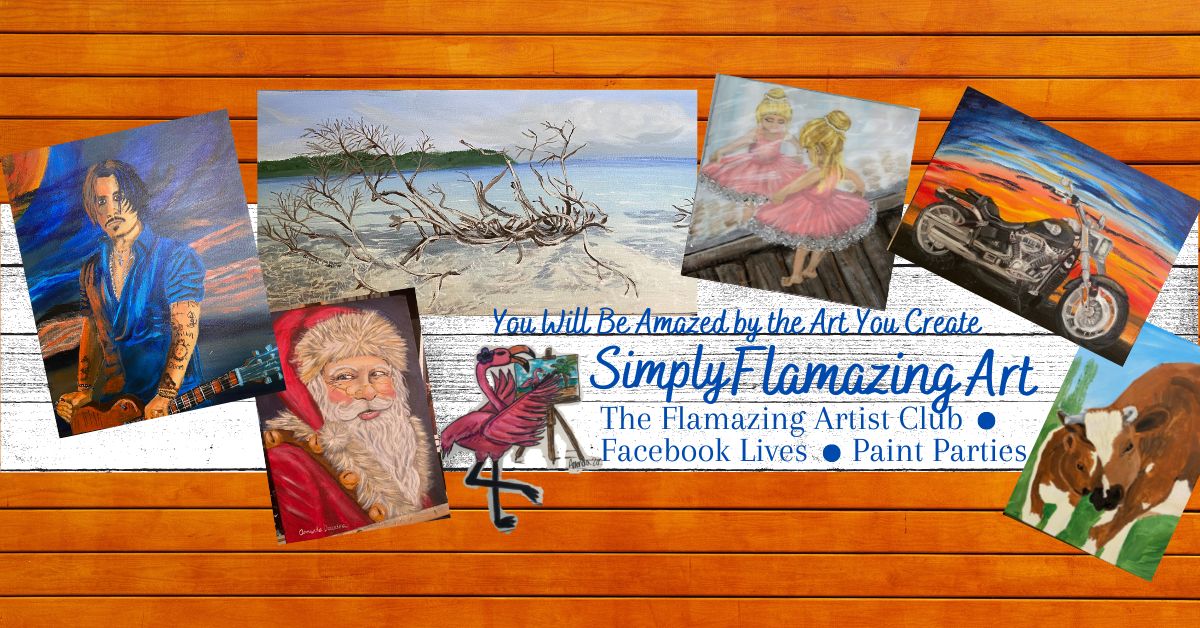 Simply Flamazing Art - Original Art, Art Supplies, and E-Pattern Packs