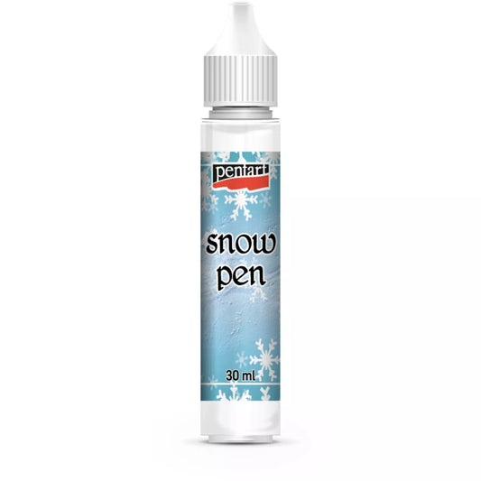 Pentart - Snow Pen - Snow - 30 ml / 1 ounces