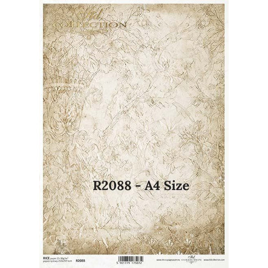 R2088 - Decoupage Rice Paper - Vintage Angels series - wallpaper theme, vintage wallpaper