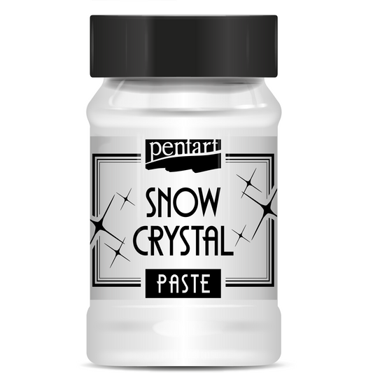 Pentart - Snow Crystal Paste - 100 ml / 3.4 ounces