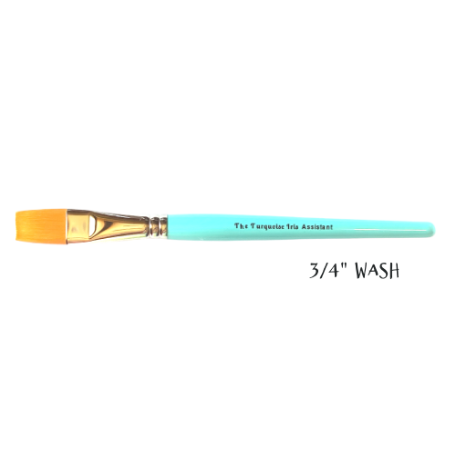ASSISTANT 3/4" FLAT The Turquoise Iris Hobbyist Collection