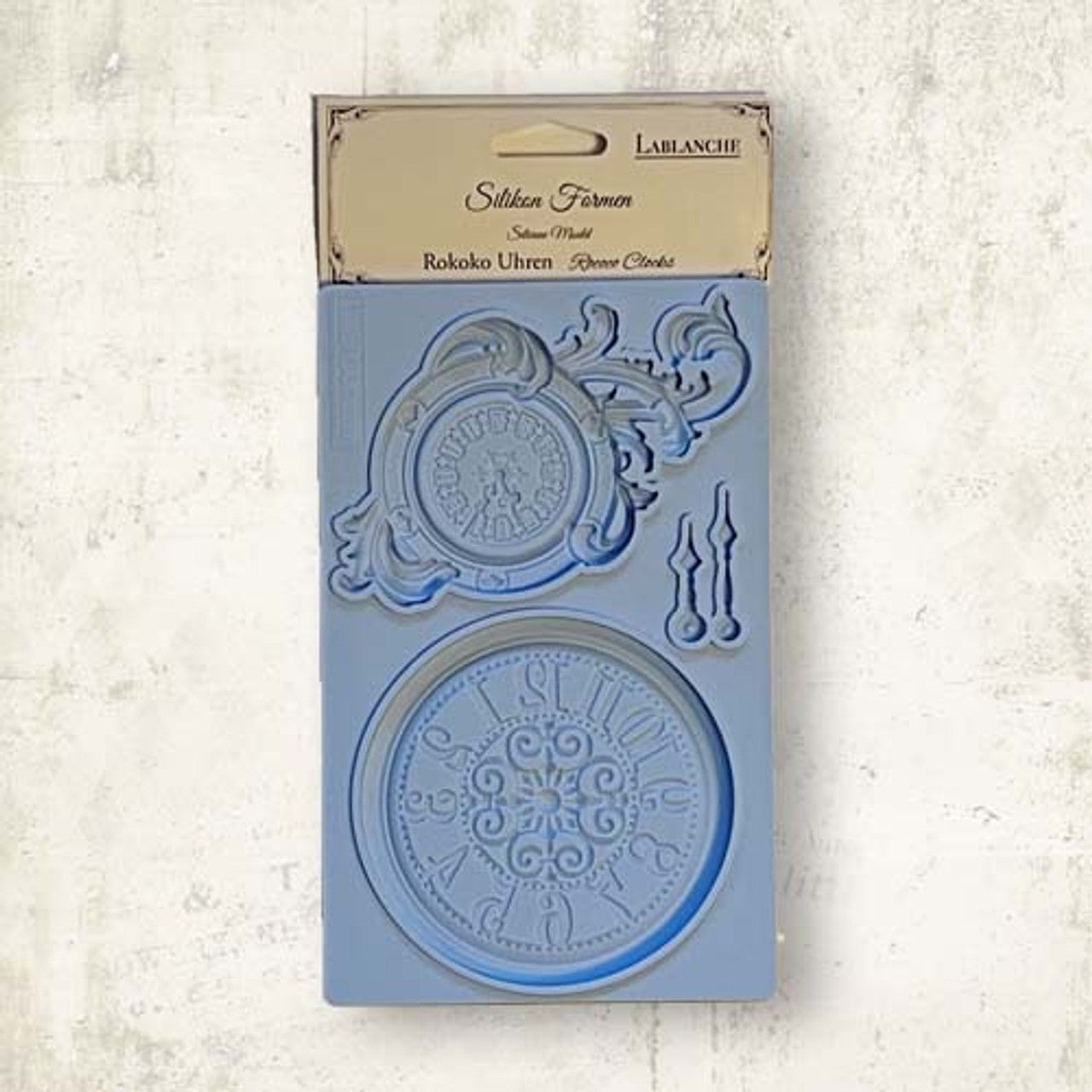 LeBlanche Rococo Clock Silicone Mould - Limited Edition
